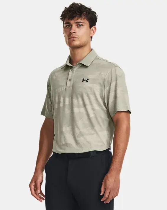 Under Armour Men's UA Playoff 2.0 Jacquard Polo. 1