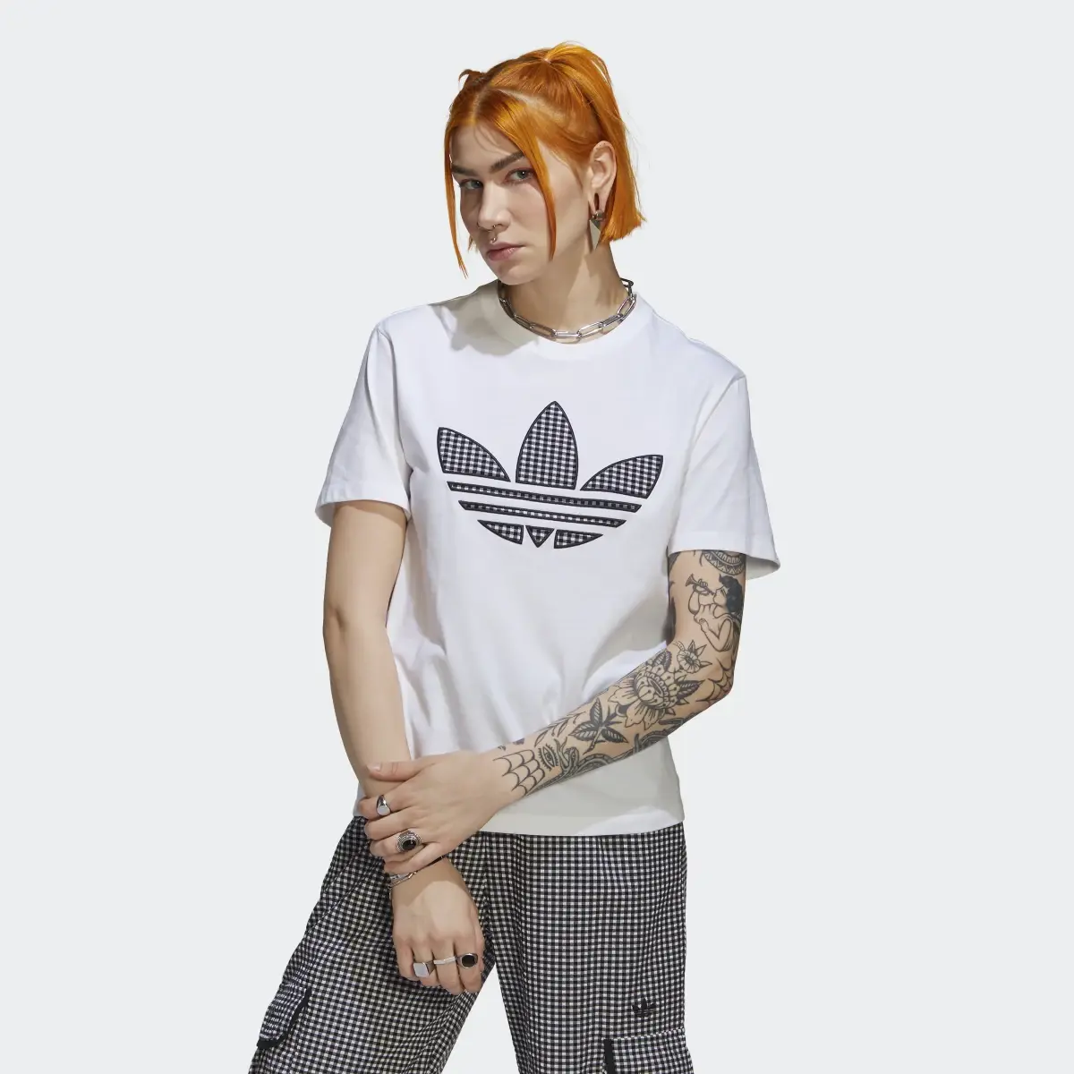 Adidas Camiseta con estampado del trébol. 2