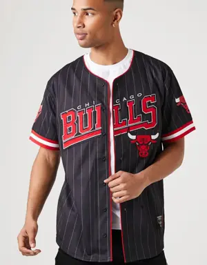 Forever 21 Chicago Bulls Embroidered Jersey Black/Multi
