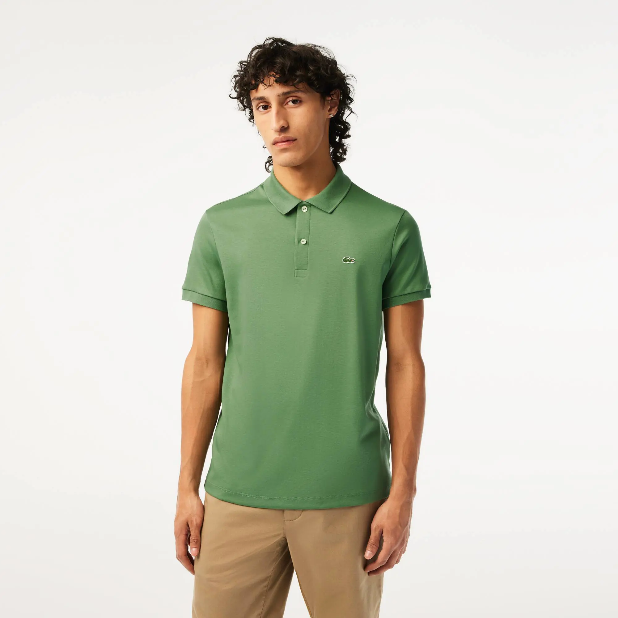 Lacoste Polo de hombre Lacoste regular fit en algodón pima. 1