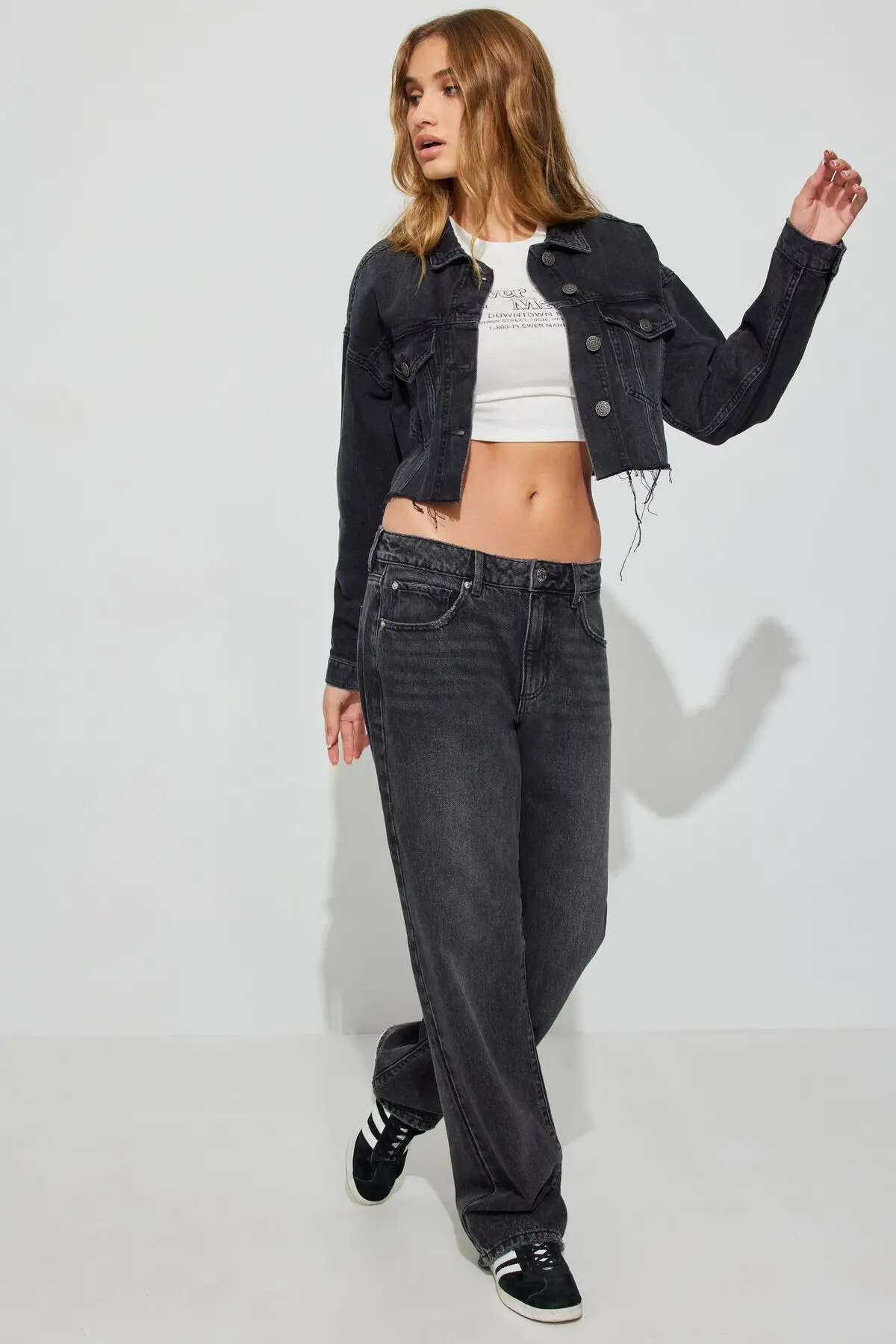 Garage Boyfriend Crop Jacket. 2