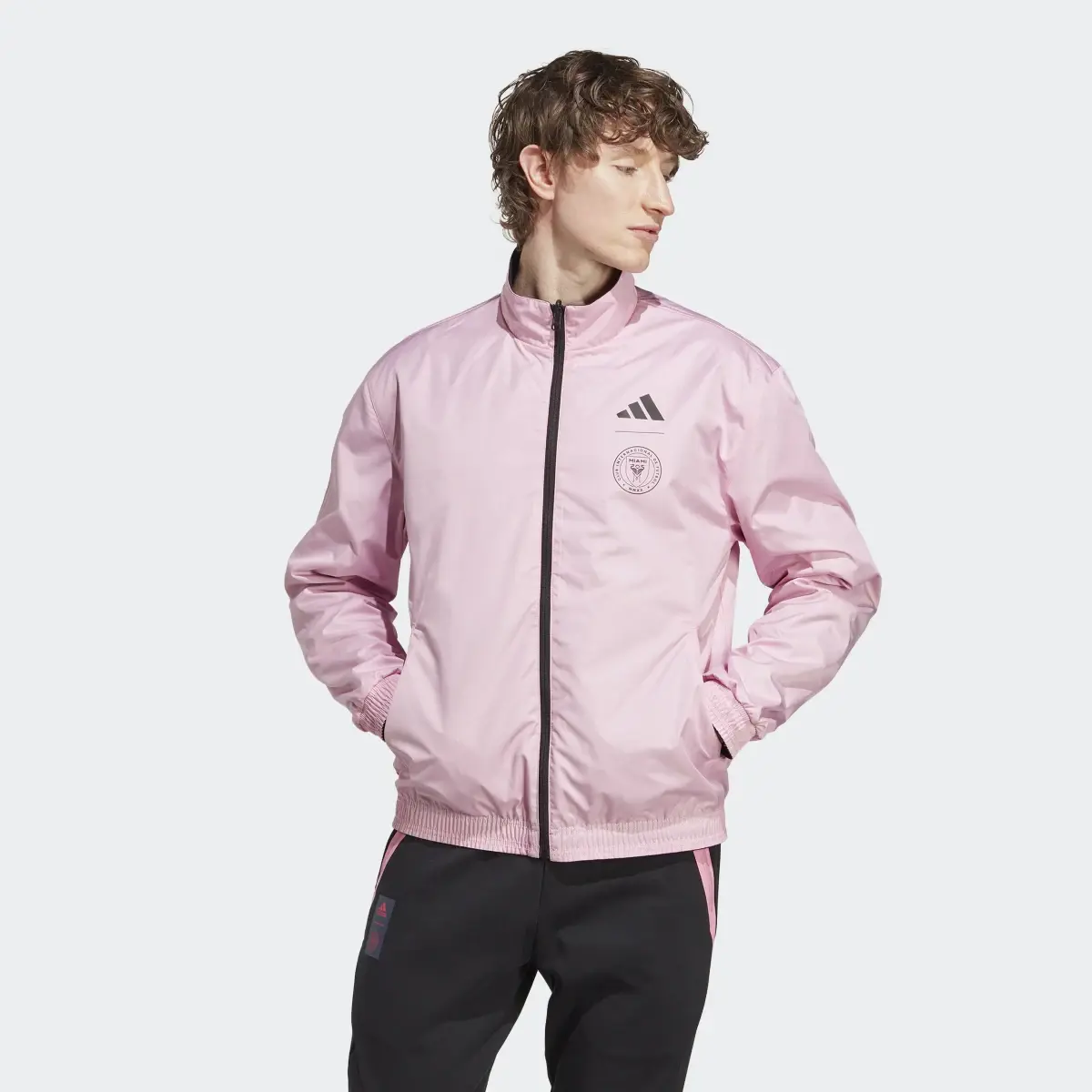 Adidas Inter Miami CF Anthem Jacket. 3