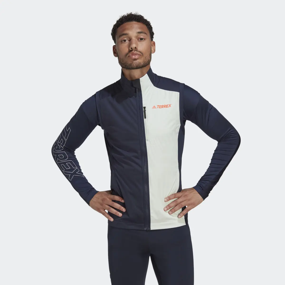 Adidas Giacca senza maniche da sci di fondo Terrex Xperior Soft Shell. 2