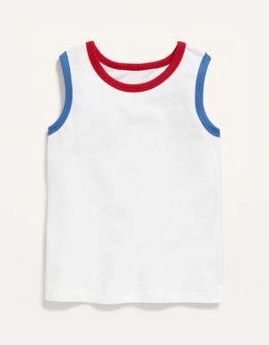 Jersey Tank Top for Toddler Boys gray