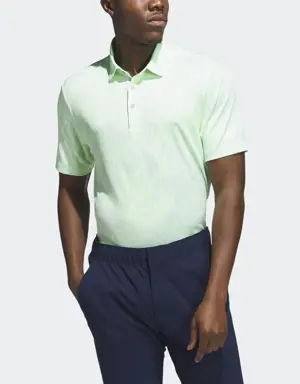 Aerial Jacquard Golf Polo Shirt