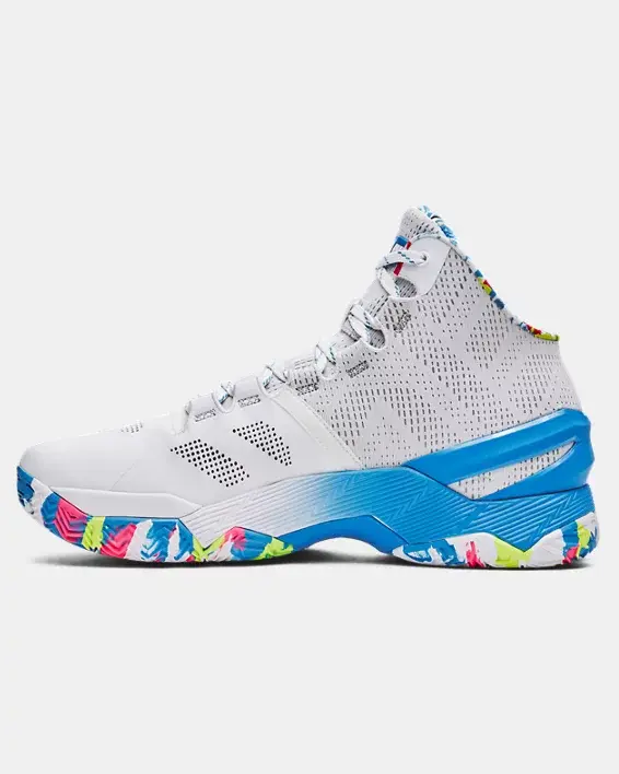 Under Armour Unisex Curry 2 Splash Party Basketball Shoes. 2