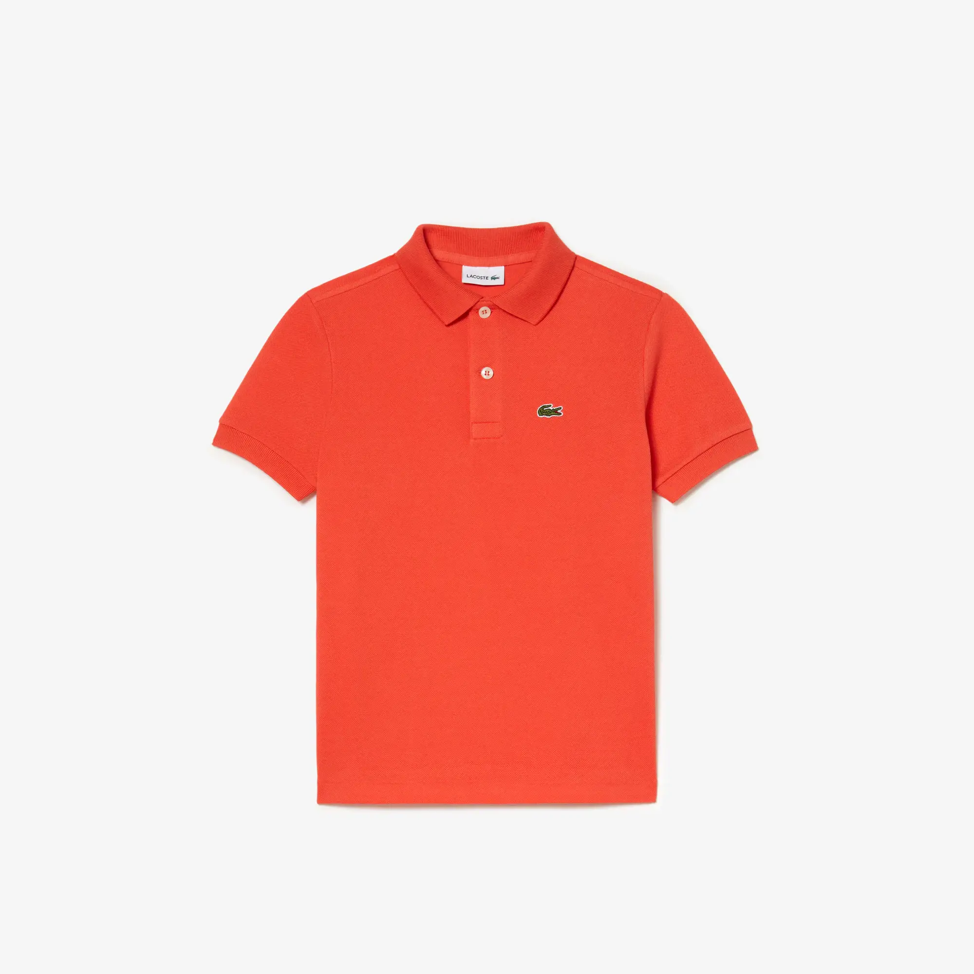 Lacoste Polo enfant Lacoste regular fit en petit piqué uni. 2