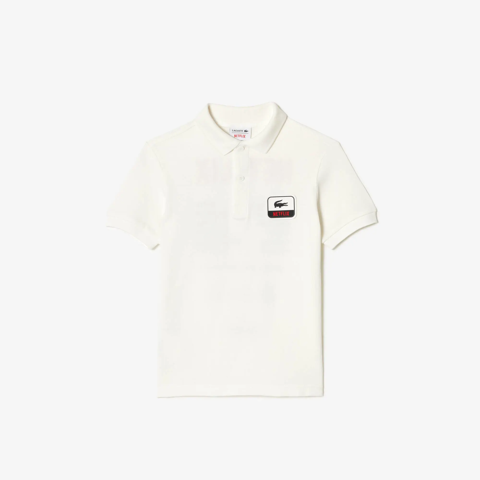 Lacoste Kids’ Lacoste x Netflix Organic Cotton Polo Shirt. 2