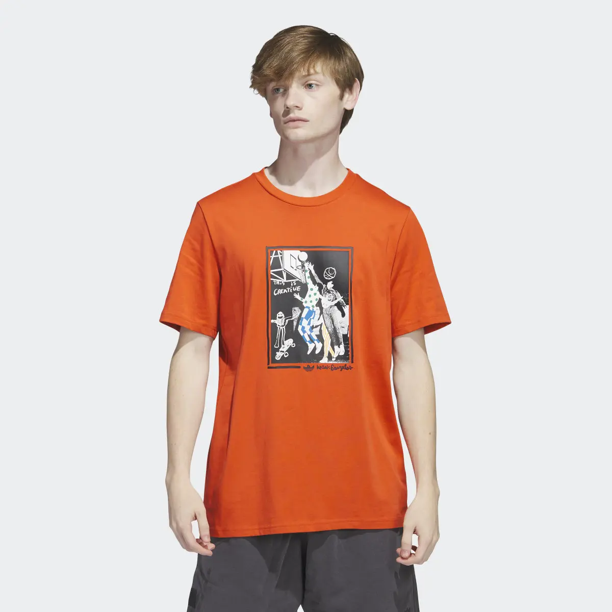 Adidas Graphic Shmoofoil Tee. 2