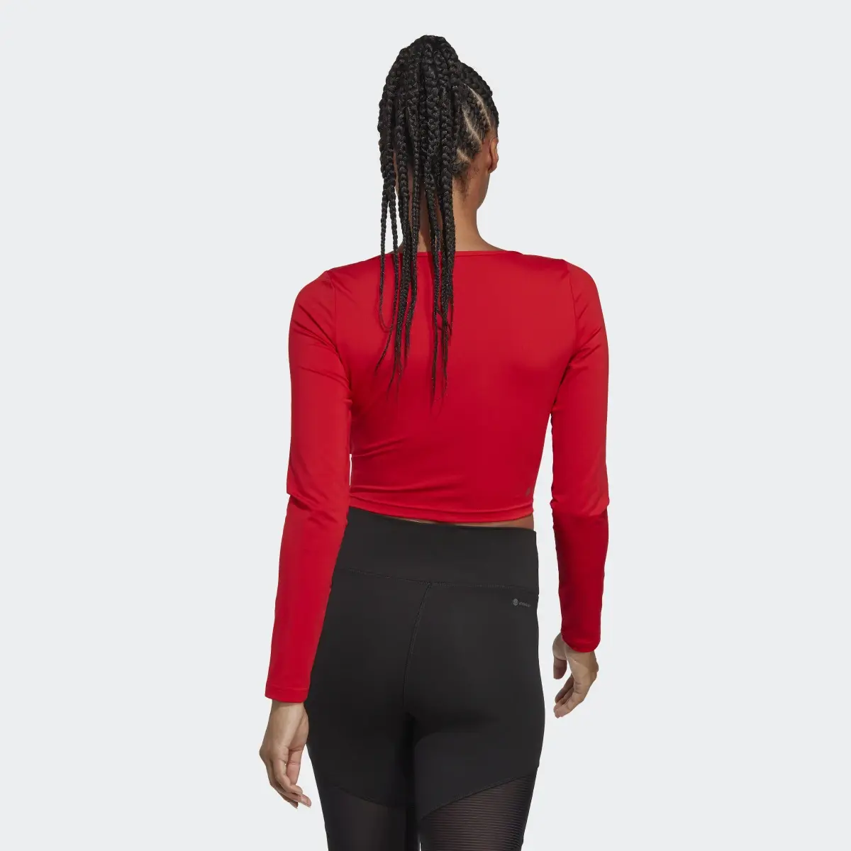 Adidas Training Dance Long Sleeve Tee. 3