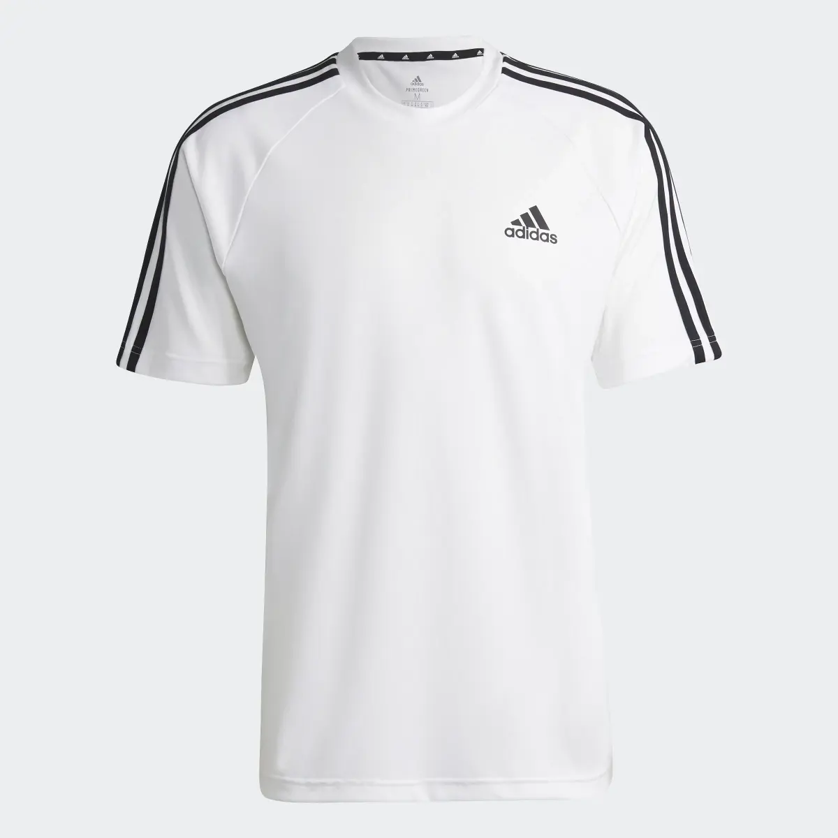 Adidas Playera AEROREADY Sereno 3 Franjas. 1