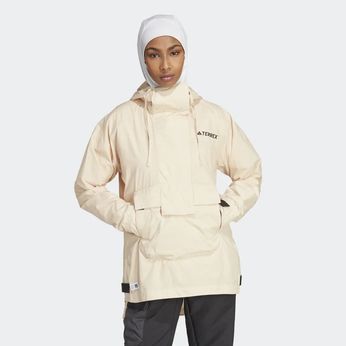 Adidas TERREX Made to Be Remade Wind Anorak. 2