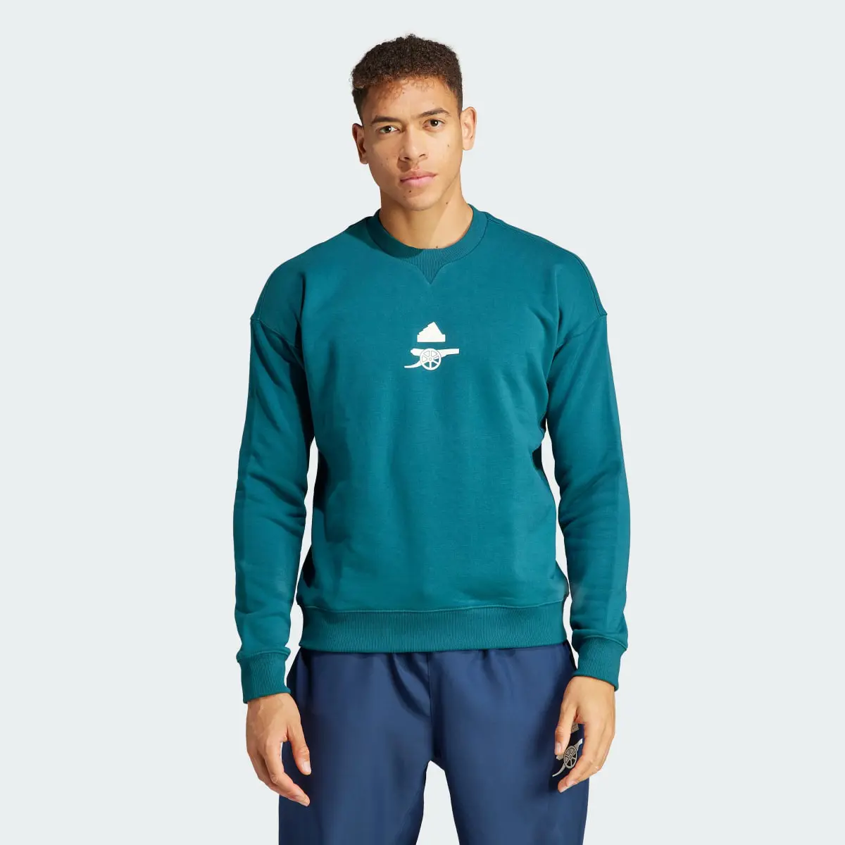 Adidas Arsenal LFSTLR Heavy Cotton Sweatshirt. 2