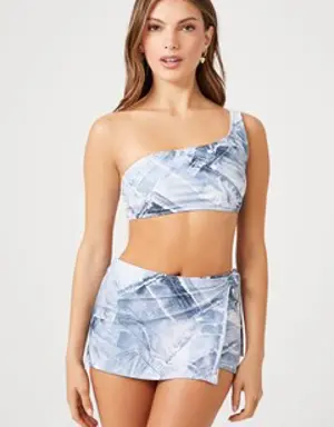 Forever 21 Denim Swim Skort Denim