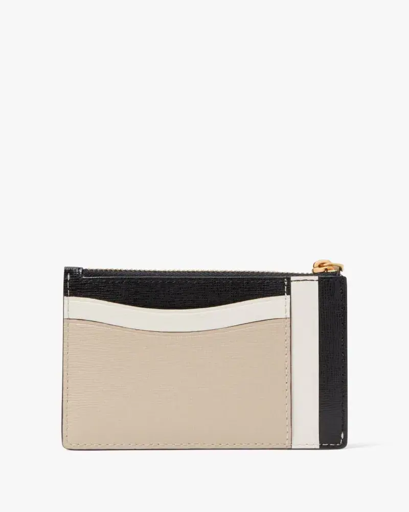 Kate Spade Morgan Colorblocked Card Case Wristlet. 3