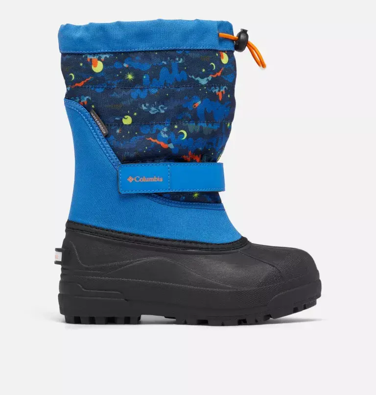 Columbia Big Kids’ Powderbug™ Plus II Print Snow Boot. 2