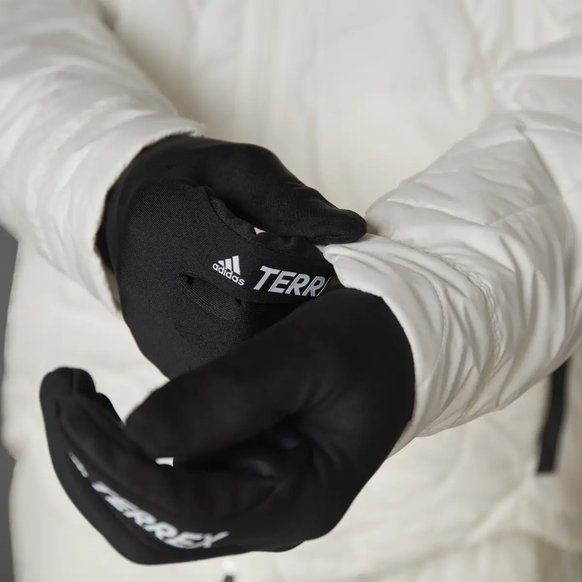 Adidas Terrex MYSHELTER PrimaLoft Hooded Padded Jacket. 2