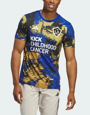 Adidas Los Angeles Galaxy Marvel MLS Kick Childhood Cancer Pre-Match Jersey