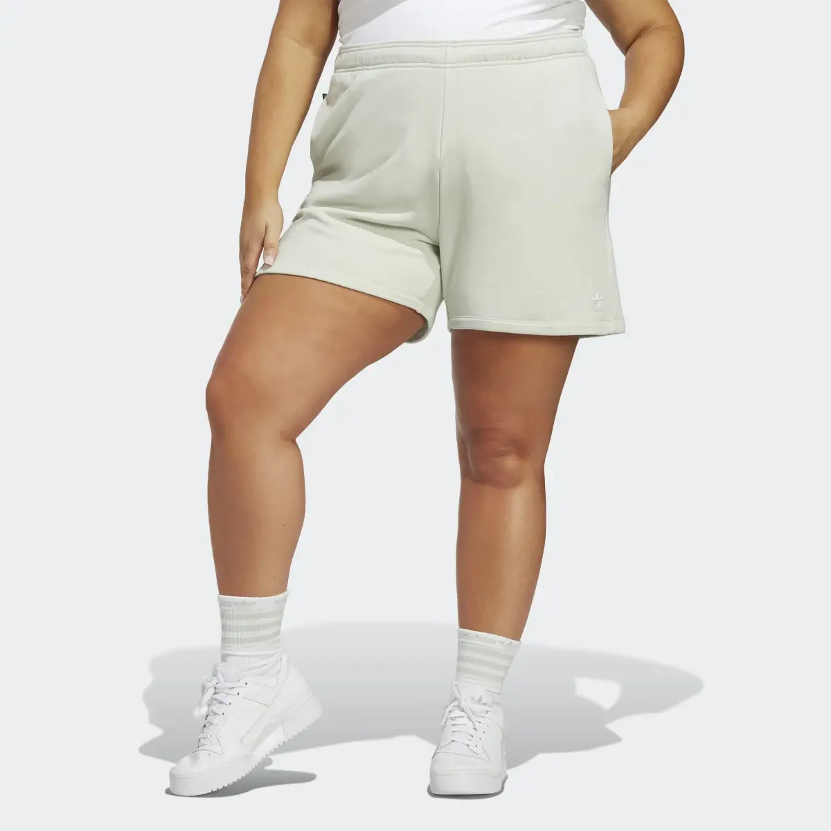 Adidas Calções Made with Hemp Essentials+ (Plus Size). 1