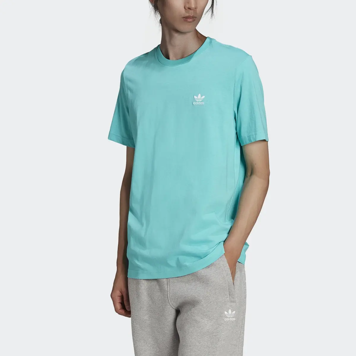 Adidas LOUNGEWEAR Adicolor Essentials Trefoil Tişört. 1