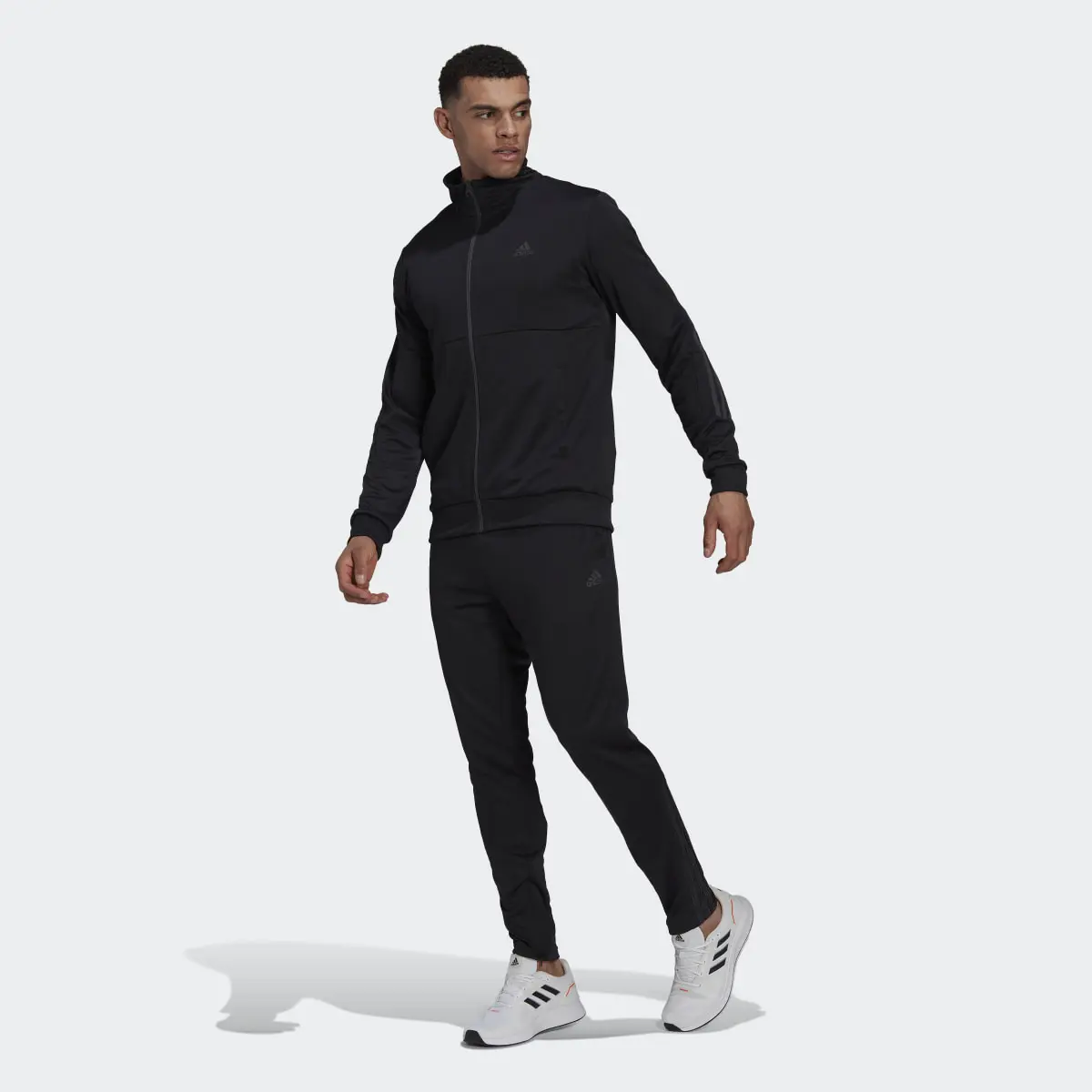 Adidas Slim Zipped Tracksuit. 2