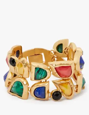 Mod Century Statement Bracelet