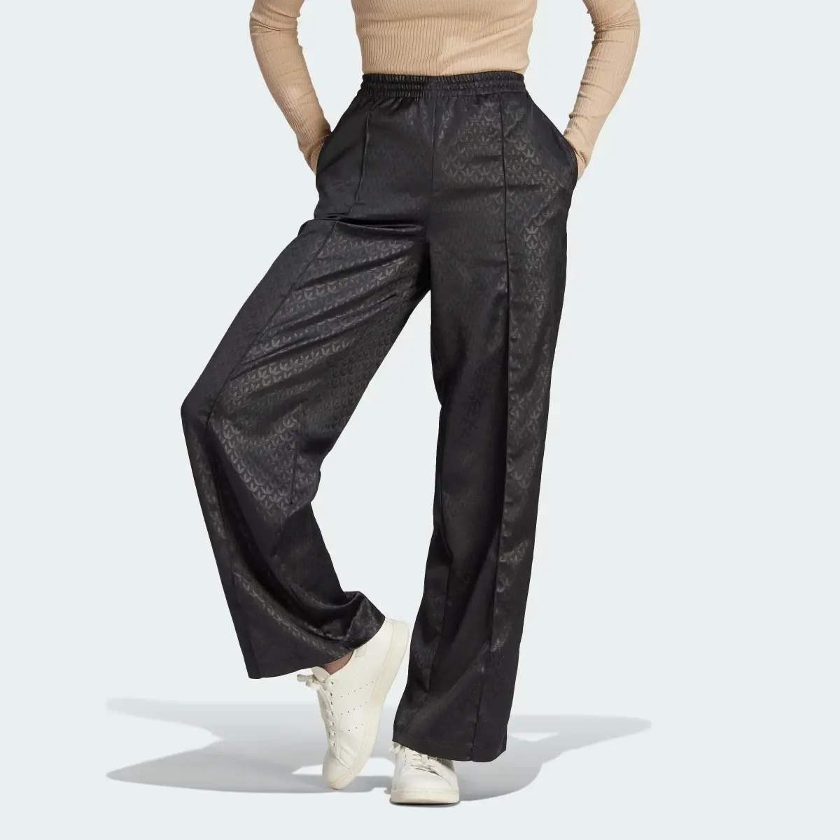 Adidas satin joggers online