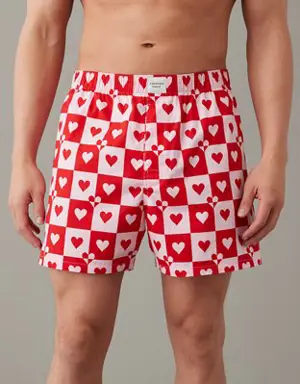 O Valentine Hearts Stretch Boxer Short