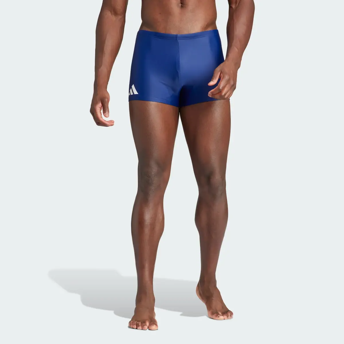 Adidas Solid Boxer-Badehose. 1