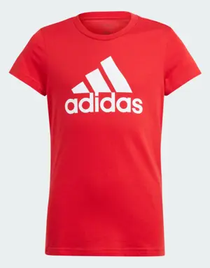 Adidas Playera Essentials Logo Grande Algodón