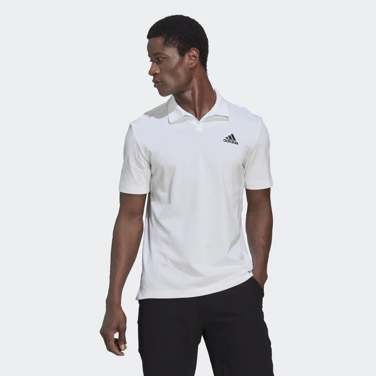 Adidas Polo Clubhouse 3-Bar Tennis. 2