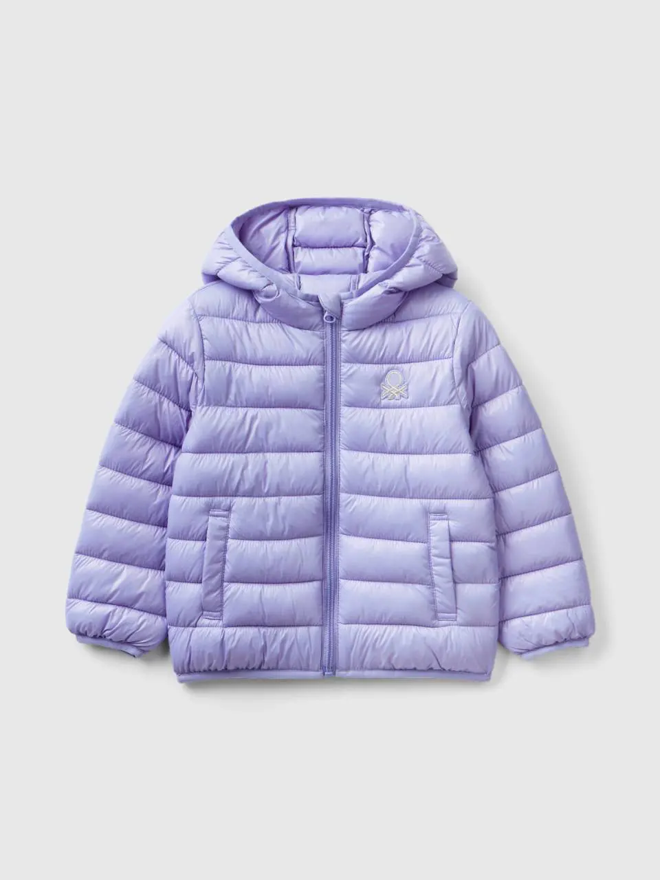 Benetton padded jacket with hood. 1