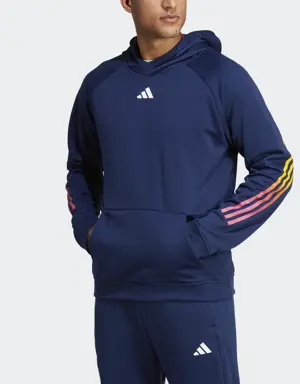 Adidas Sweat-shirt à capuche Train Icons 3-Stripes Training