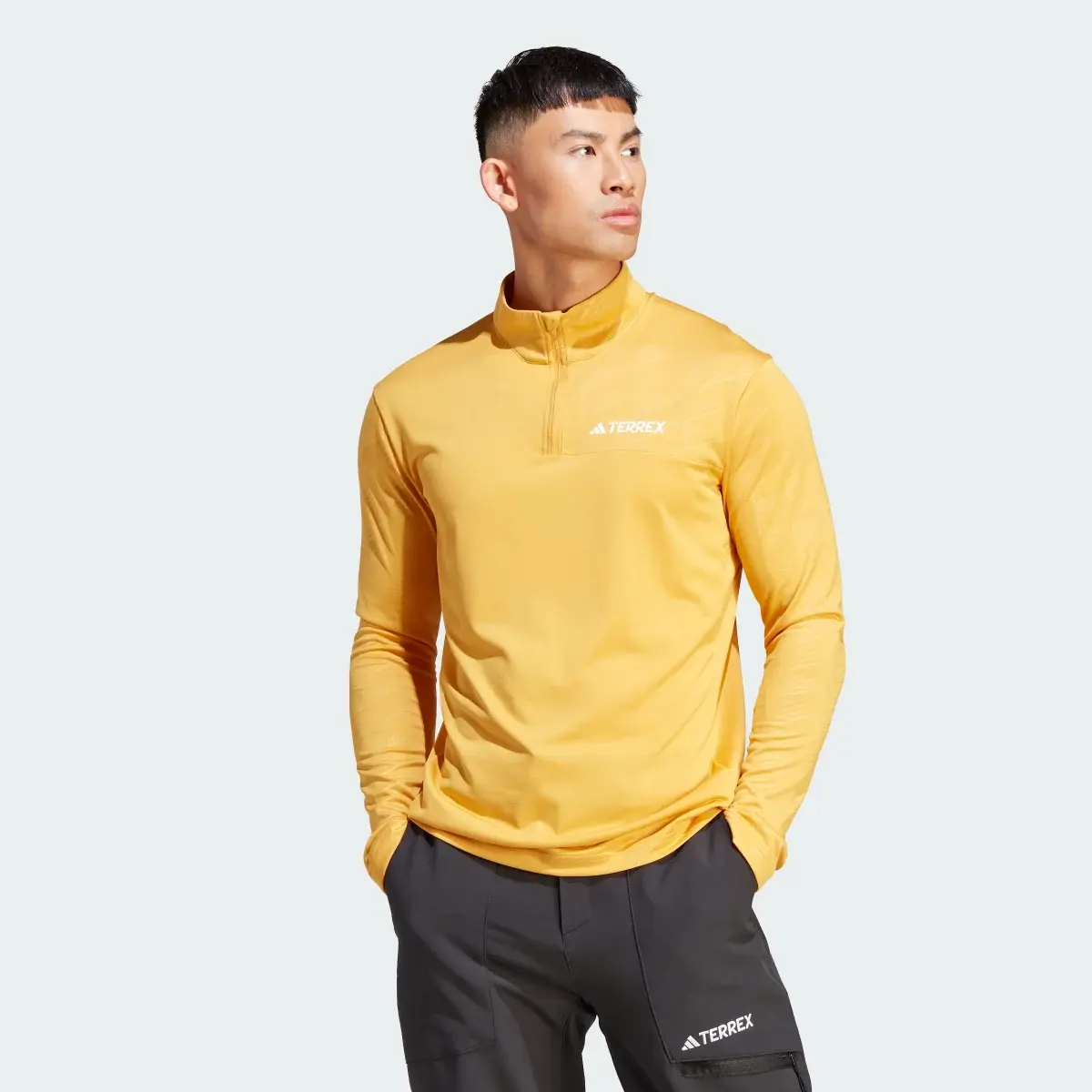 Adidas Terrex Multi Half-Zip Long Sleeve Tee. 2