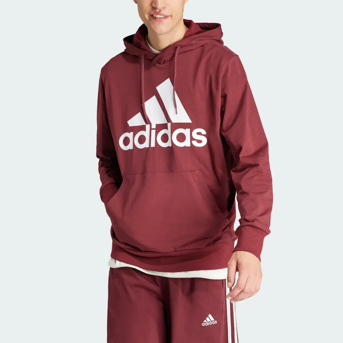 Adidas Sudadera con Gorro Essentials Logo. 1