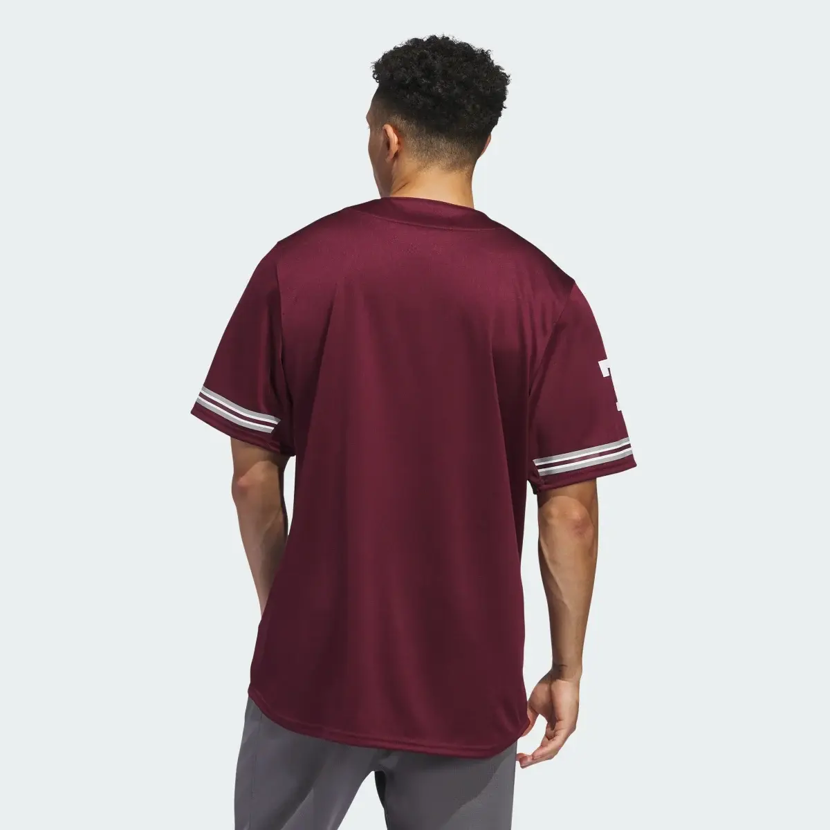 Adidas Texas A&M Reverse Retro Replica Baseball Jersey. 3