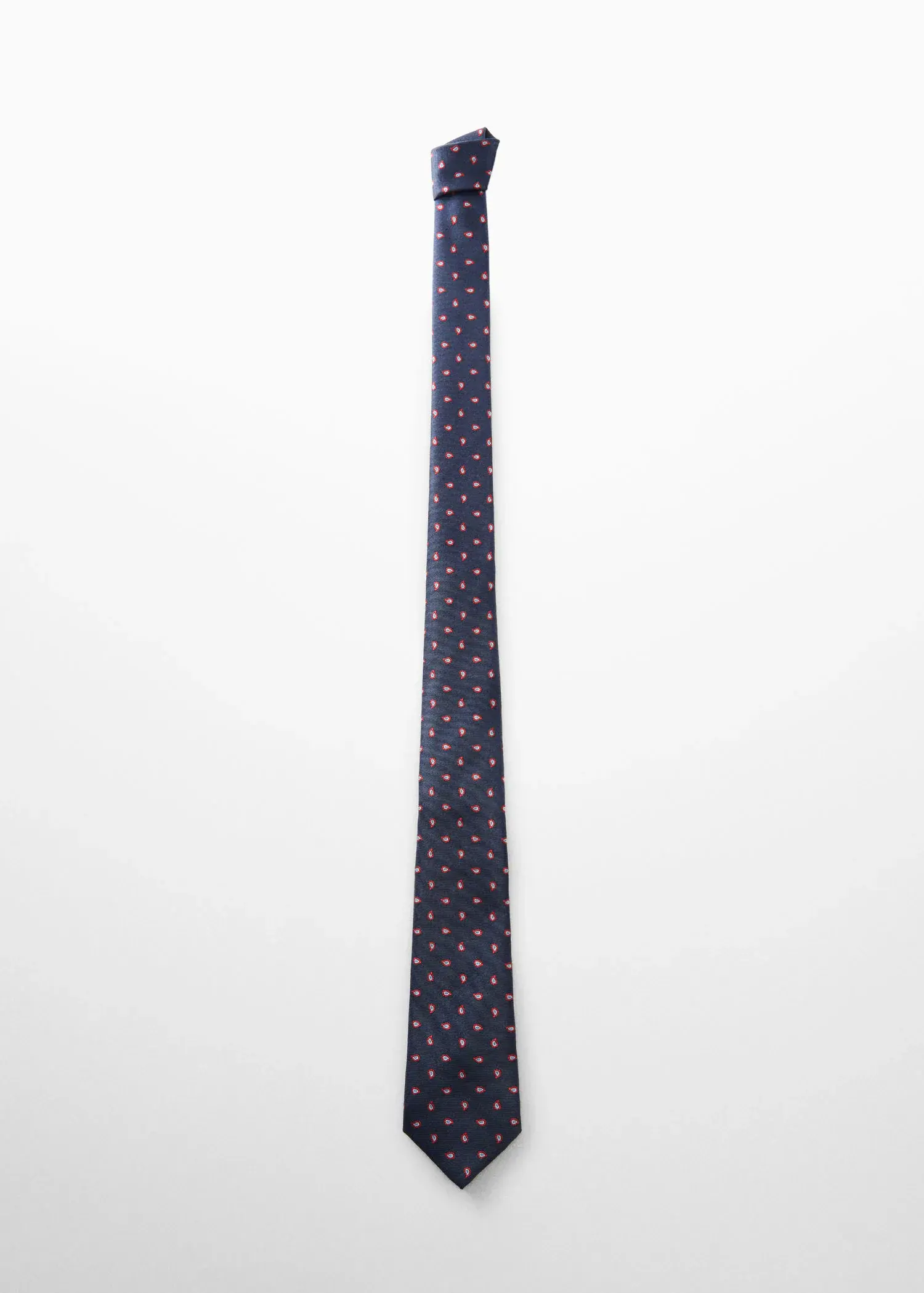 Mango Stain-resistant printed tie. 1