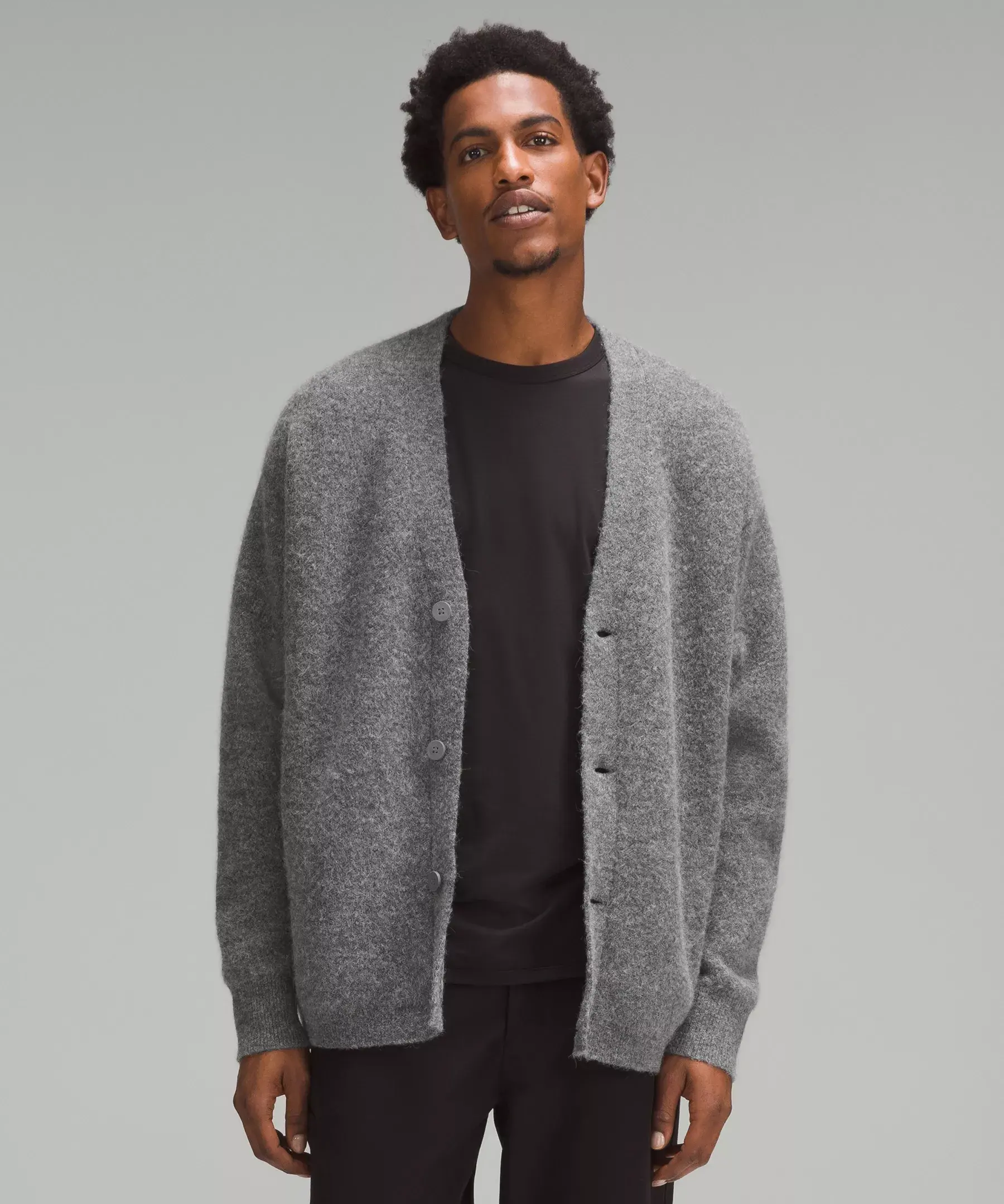 Lululemon Alpaca Wool-Blend Cardigan Sweater. 1