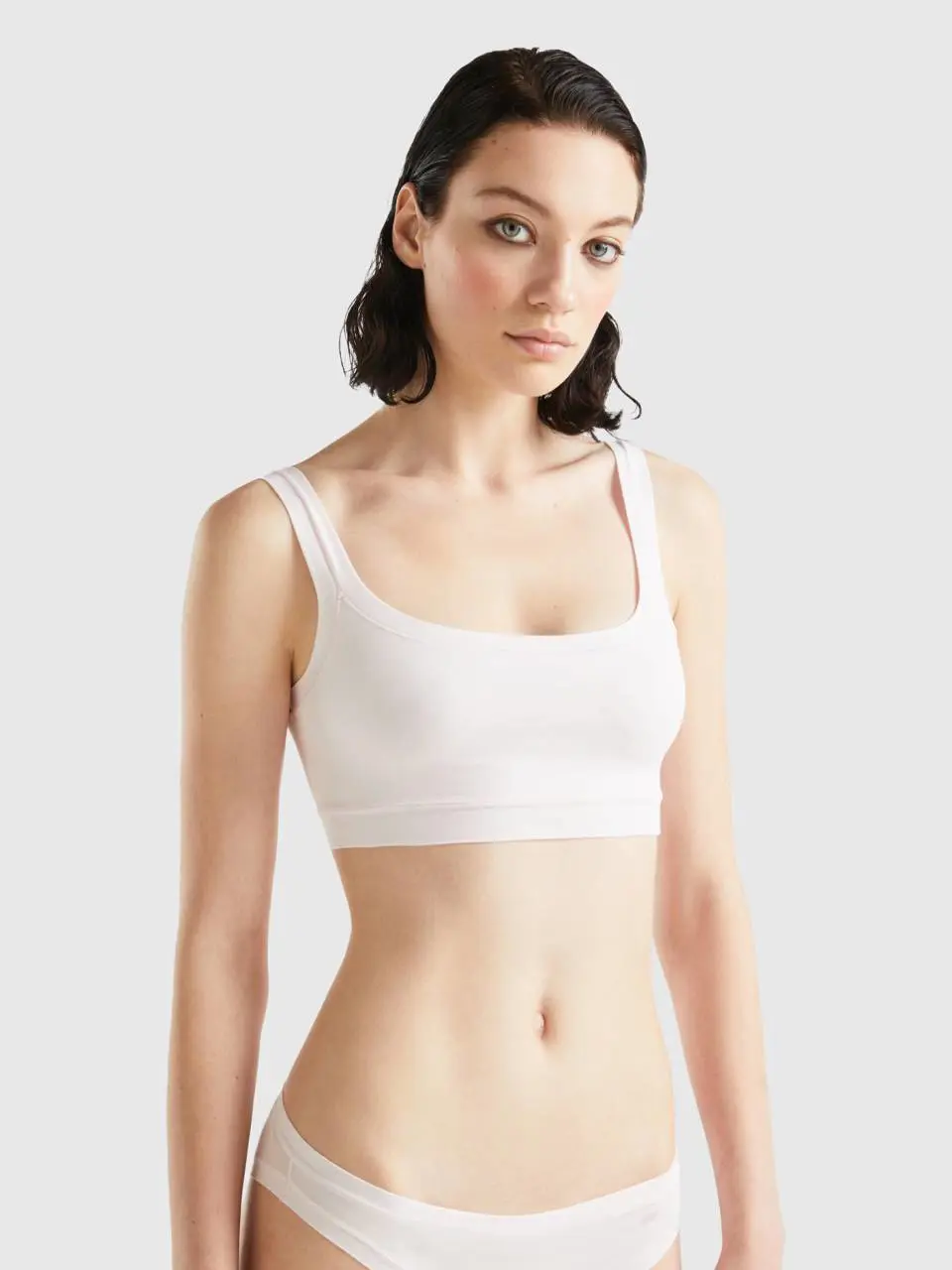 Benetton super stretch organic cotton bra. 1