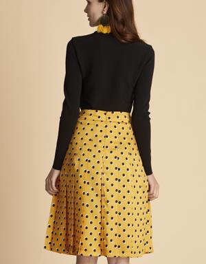 Honey Polka Dot Skirt