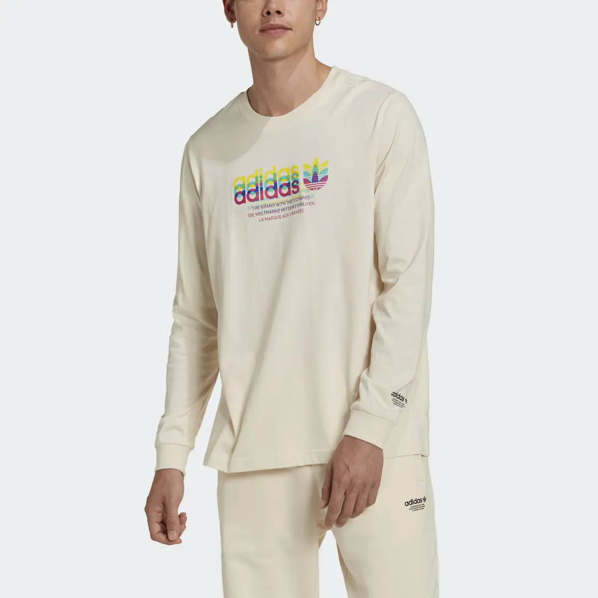 Adidas Hyperreal Long Sleeve Tee. 1