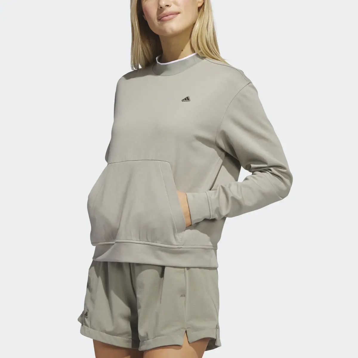 Adidas Go-To Golf Sweatshirt. 1