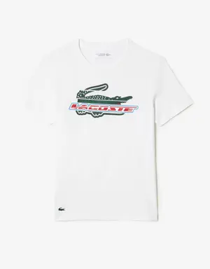 Lacoste Camiseta de hombre Lacoste Sport regular fit en algodón ecológico