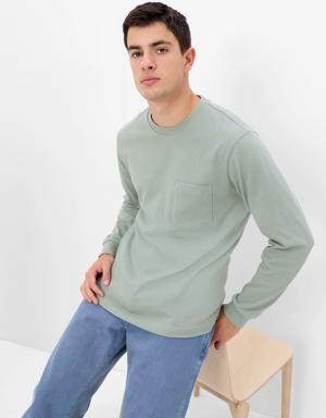 Gap Heavyweight Pocket T-Shirt green