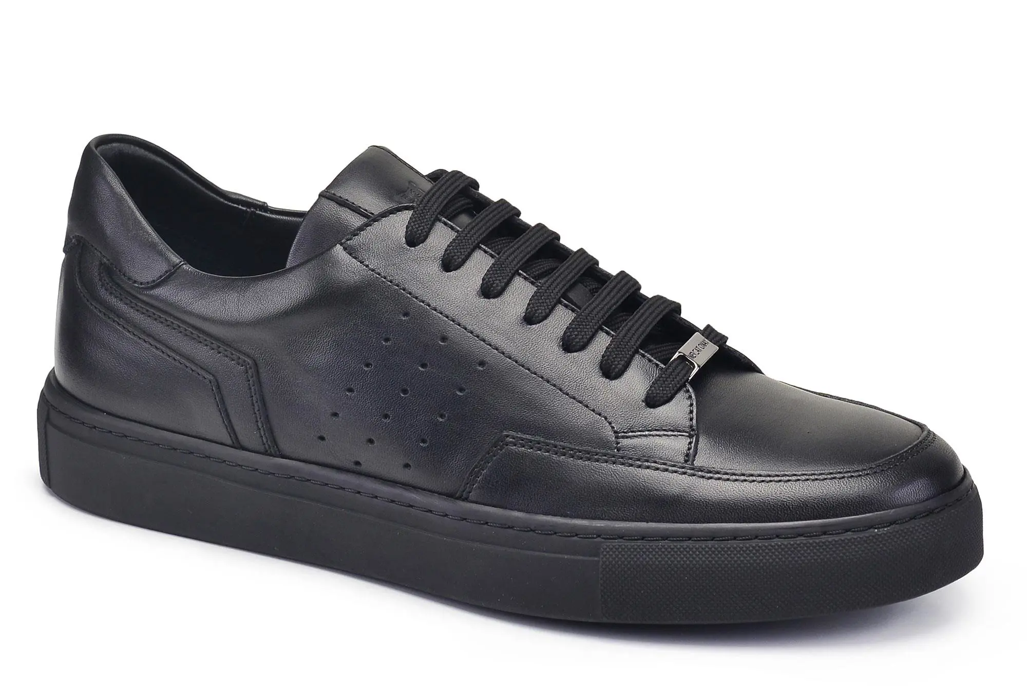 Nevzat Onay Siyah Bağcıklı Sneaker -31221-. 2