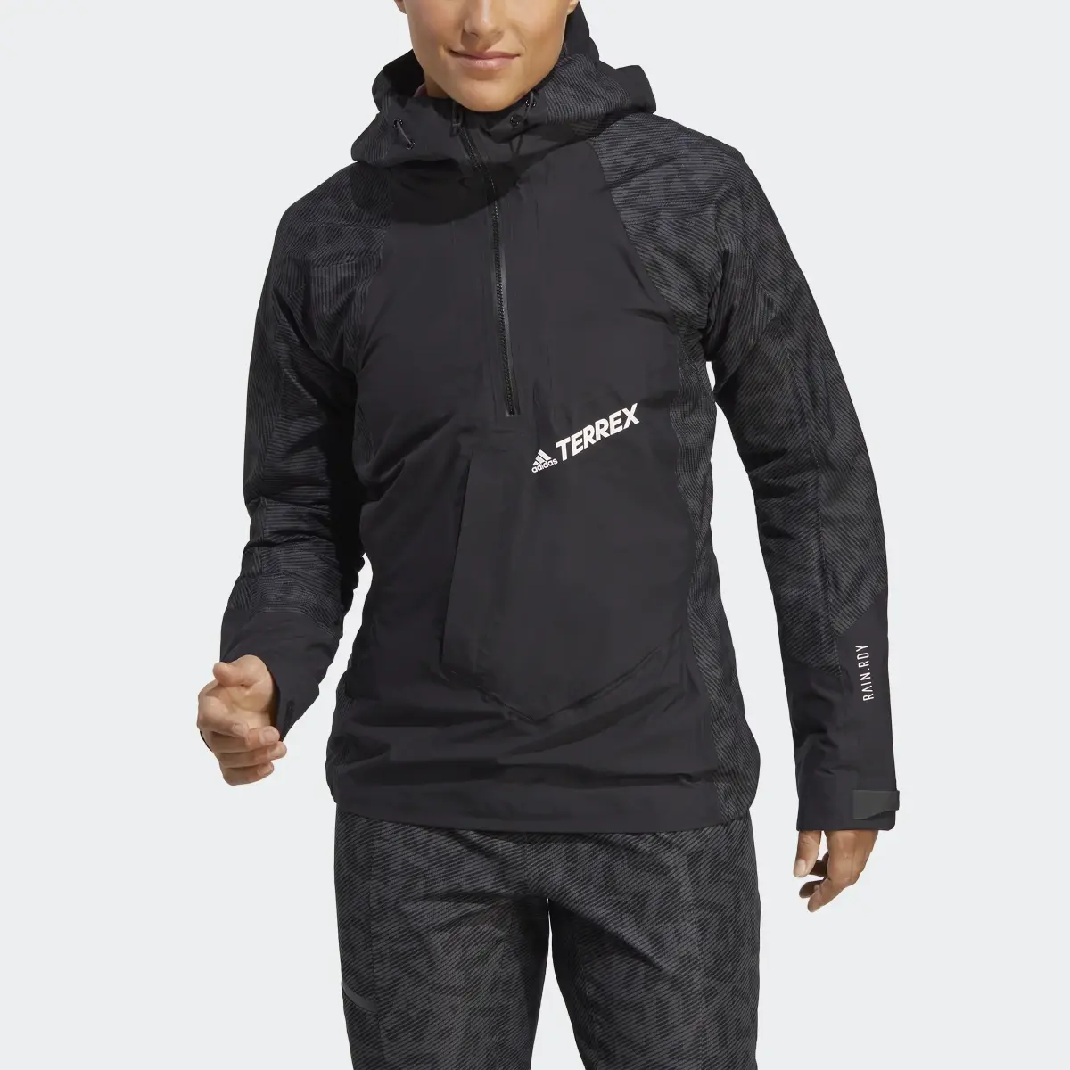 Adidas Terrex Techrock RAIN.RDY Anorak. 1