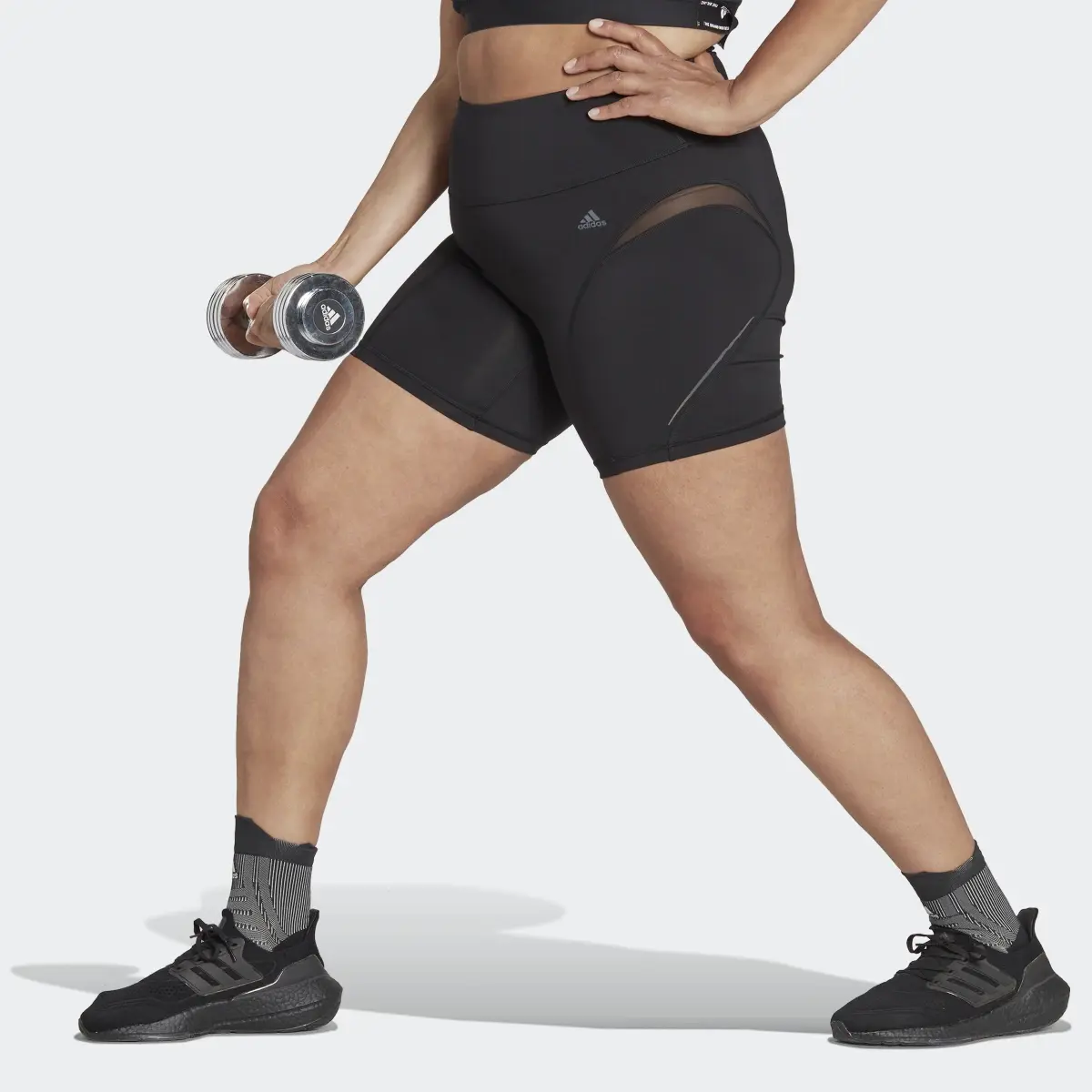 Adidas TLRD HIIT 45 Seconds Training Short Tight (Plus Size). 1