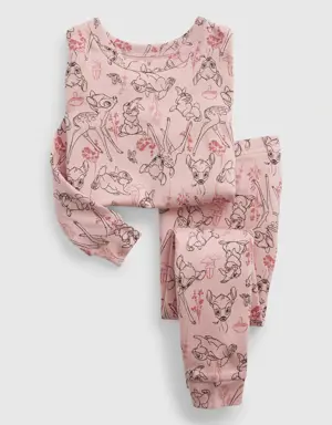 babyGap &#124 Disney 100% Organic Cotton Bambi PJ Set pink