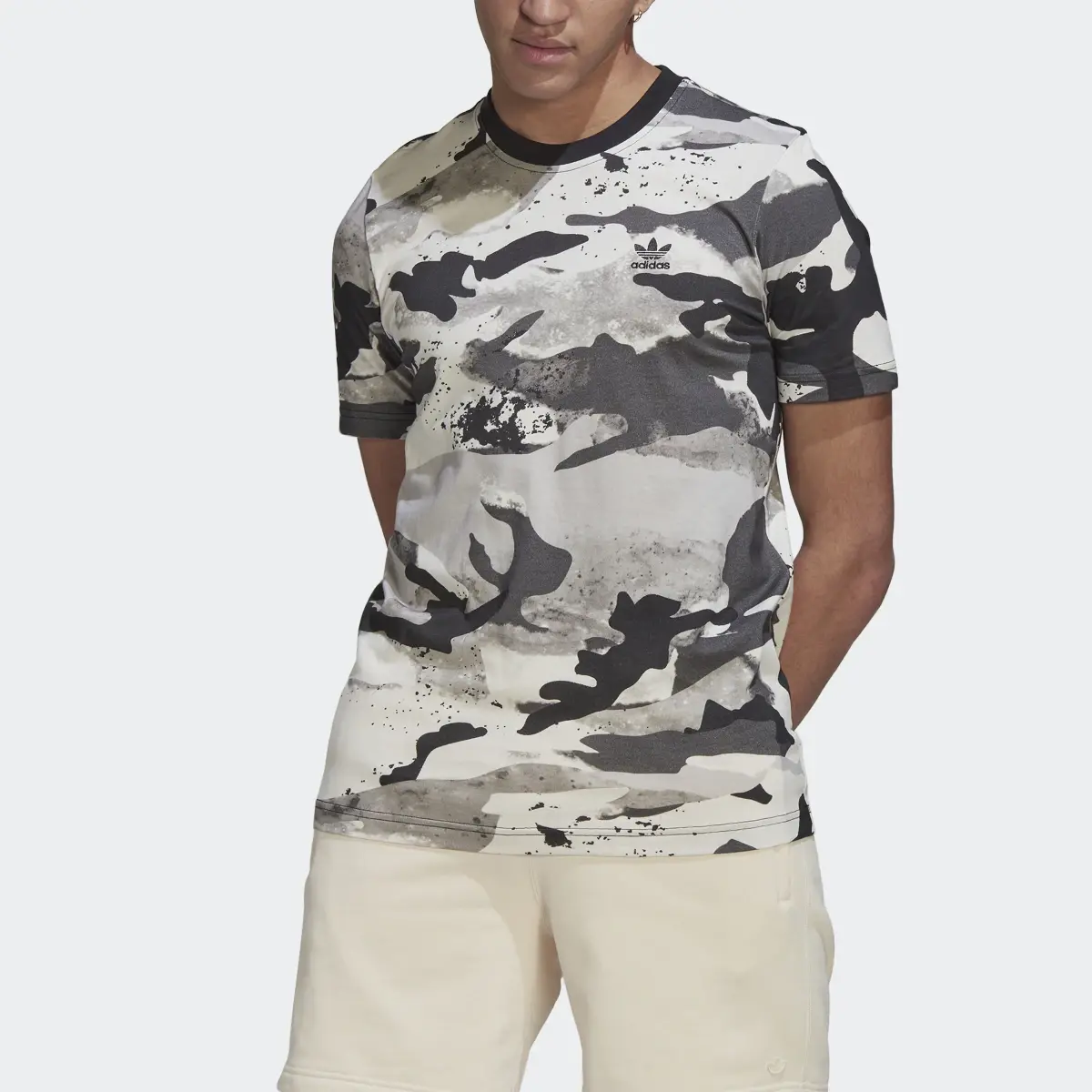 Adidas Camo Series Allover Print Tee. 1