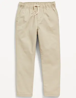Tapered Pull-On Pants for Toddler Boys beige